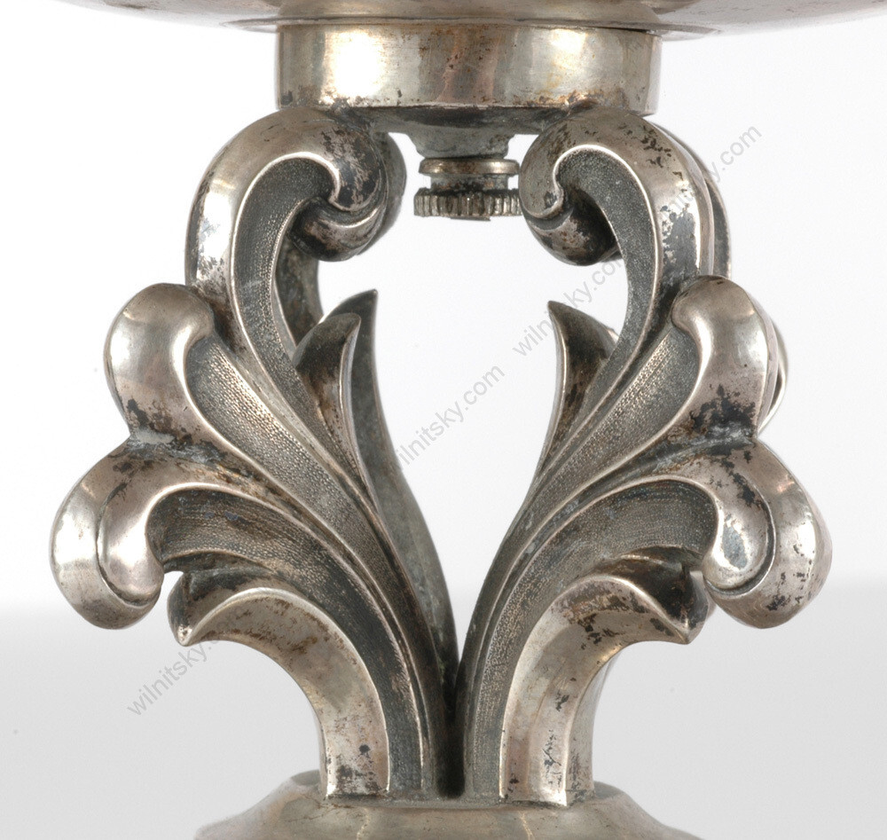 Russian (?) silver vase, 19th century