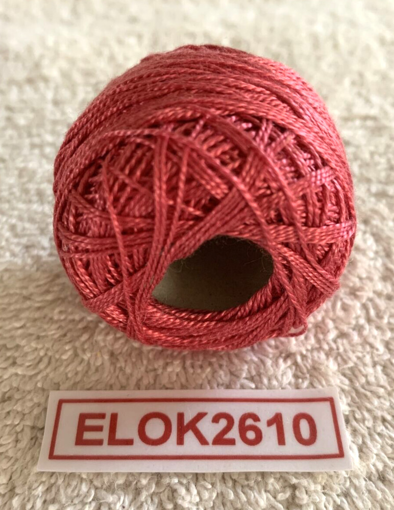 DMC Perle Cotton Thread Size 8 Rose 335 95 Yards