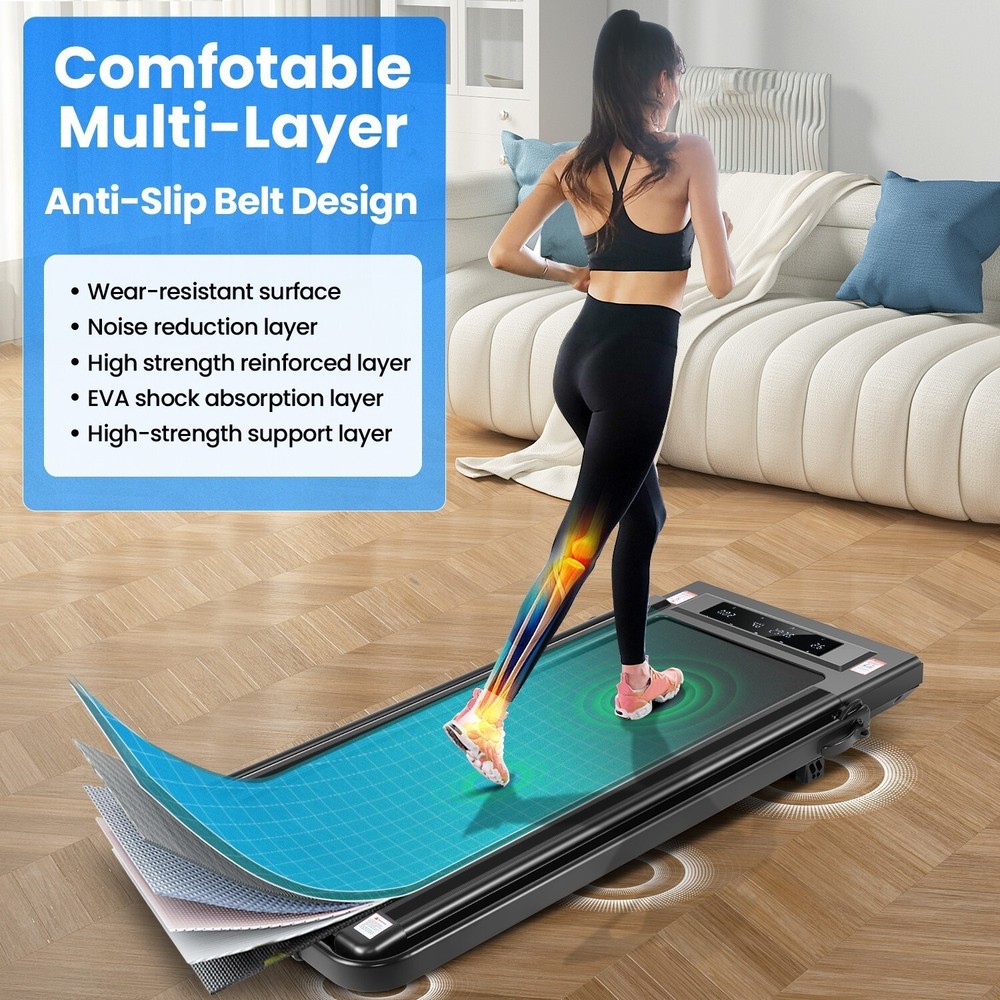 Innovative Multi-purpose Folding Treadmill🌟🌟2.5HP Powerful Treadmill Machine