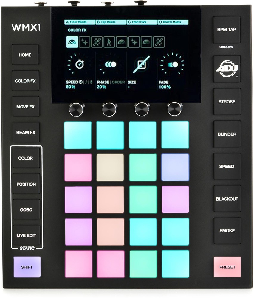ADJ WMX1 Mk2 Standalone DMX Lighting Controller