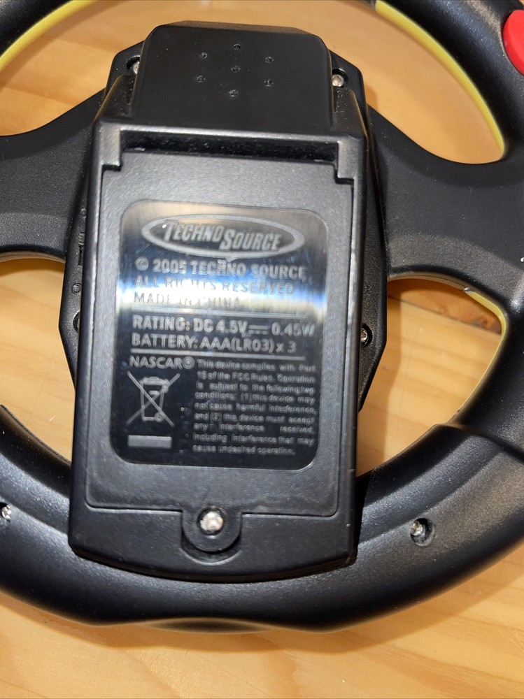 NASCAR High Speed Run Tilt LCD Handheld Electronic Video Game Techno Source