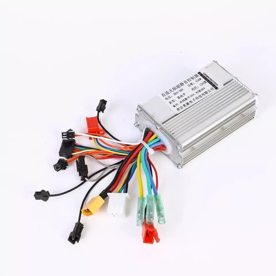 Electric Scooter LCD Display Accelerator Throttle Brushless Motor Controller Set