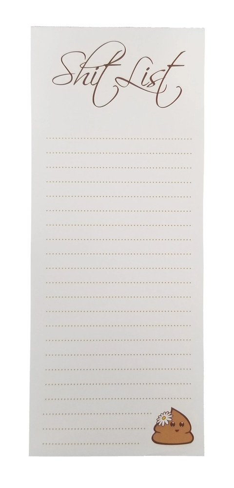 3-Pack Value - "Sh!t List" Tear-off notepads