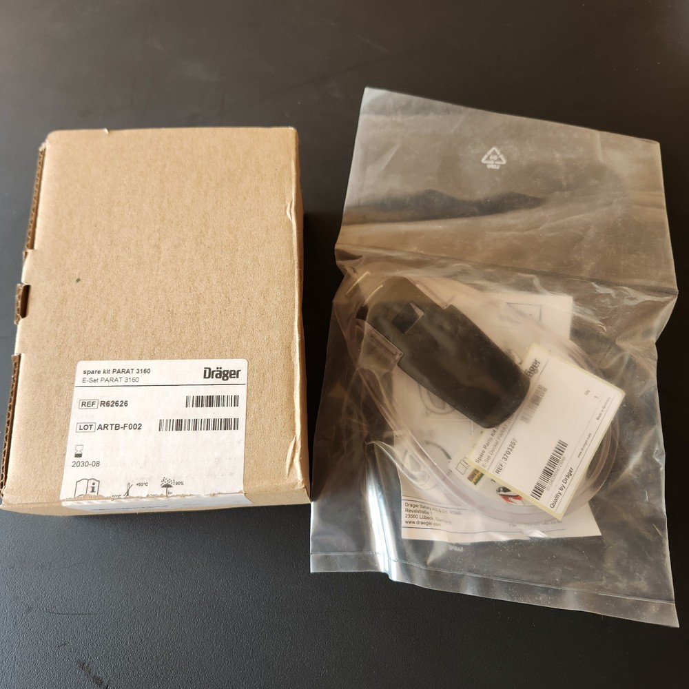 Drager E-filter with spare lid