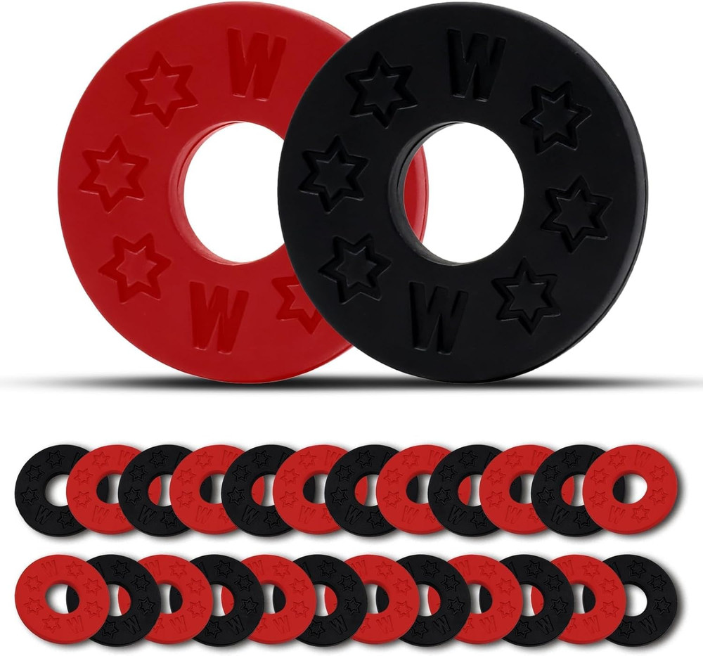 24PCS Silicone Guitar Strap Locks - Secure Strap Blocks & Rubber Strap Locks