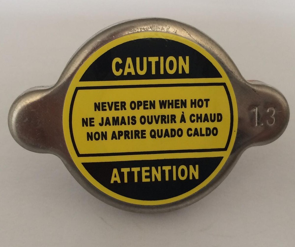 High Pressure 1.3 Bar Radiator Cap Universal Natural