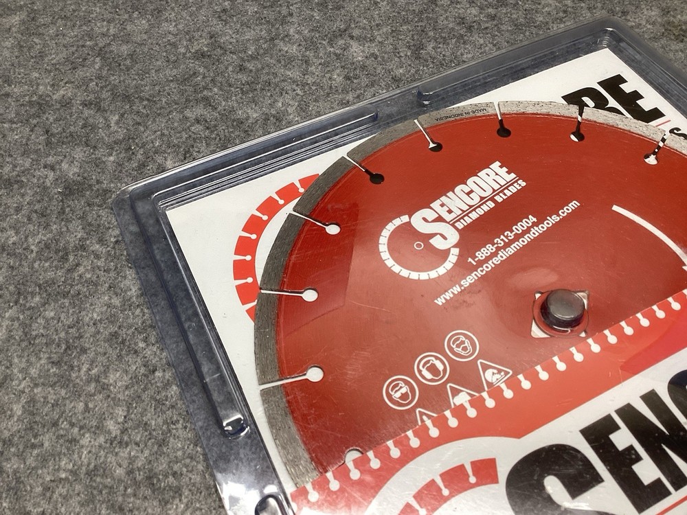 Sencore 10" Diamond Segmented Blade Tile Brick Concrete Saw Blade