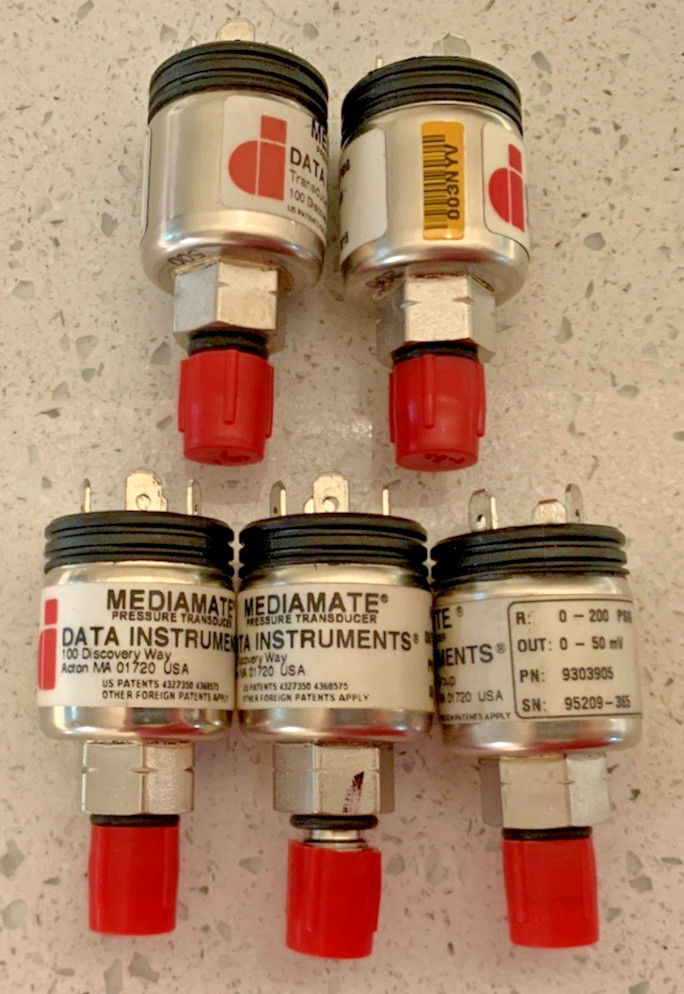 New Data Instruments 9303905 Mediamate Pressure Transducer