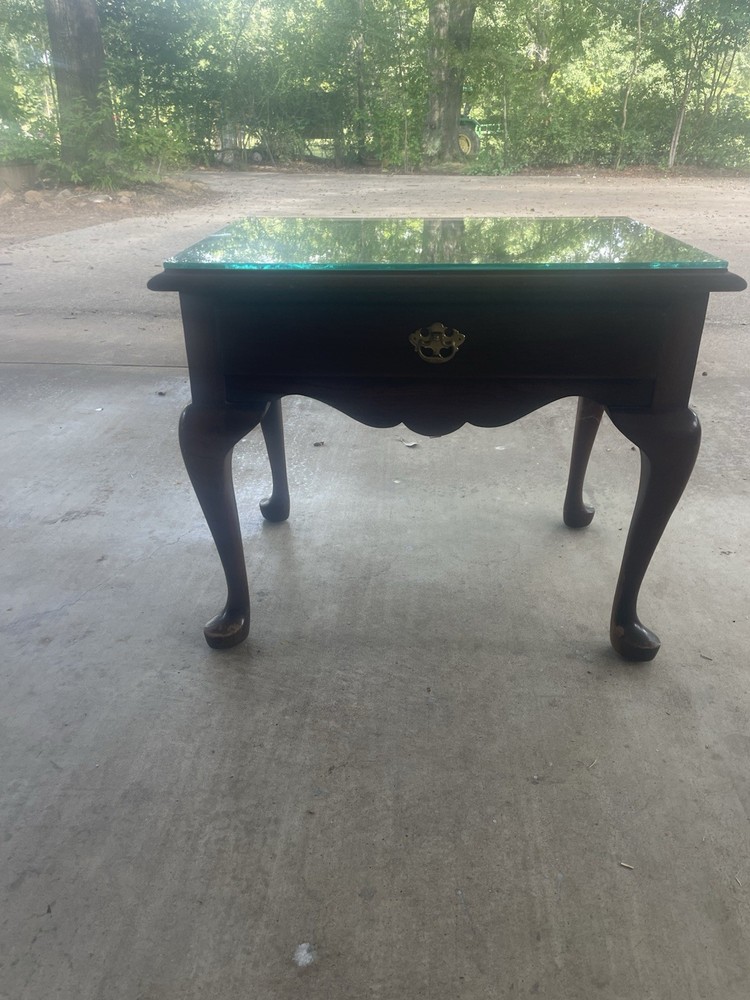 Mid Century Solid Cherry End Table