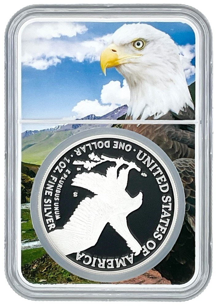 2024 S 1oz Silver Eagle Proof NGC PF70 UC Early Releases - Eagle Core - PRESALE