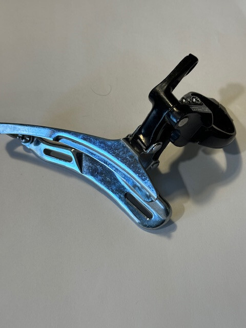!  NOS SHIMANO DEORE LX FR DERAILLEUR BK BOTTOM PULL 34.9   MISSING BOLT