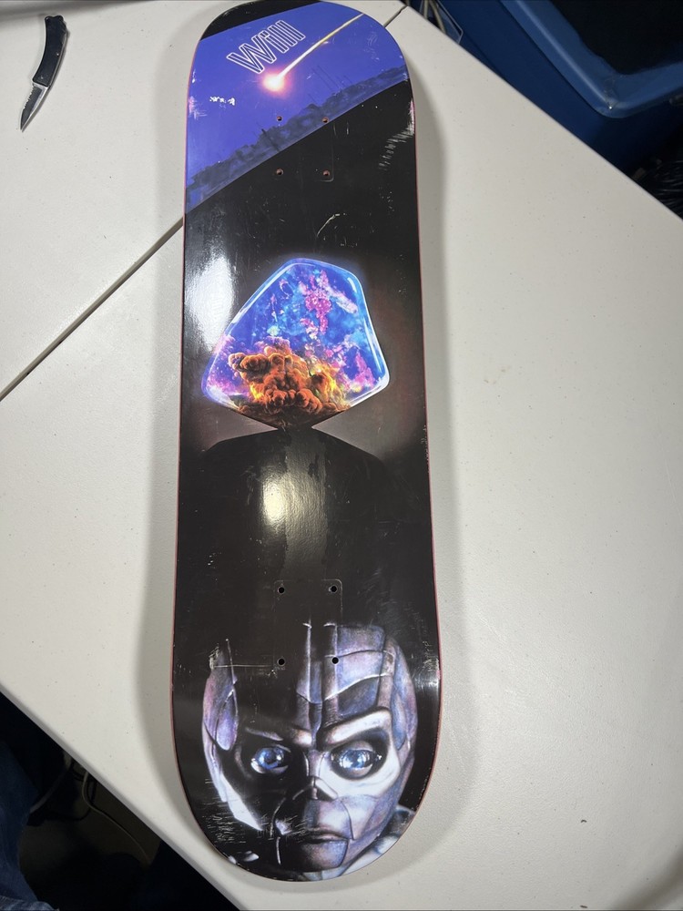 Alltimers Marshall Space Trash Skateboard Deck