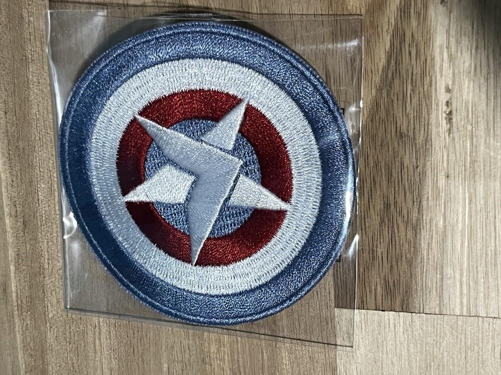Marvel Unlimited Comics Limited Edition Yellow Daredevil Pin & Sam Wilson Patch