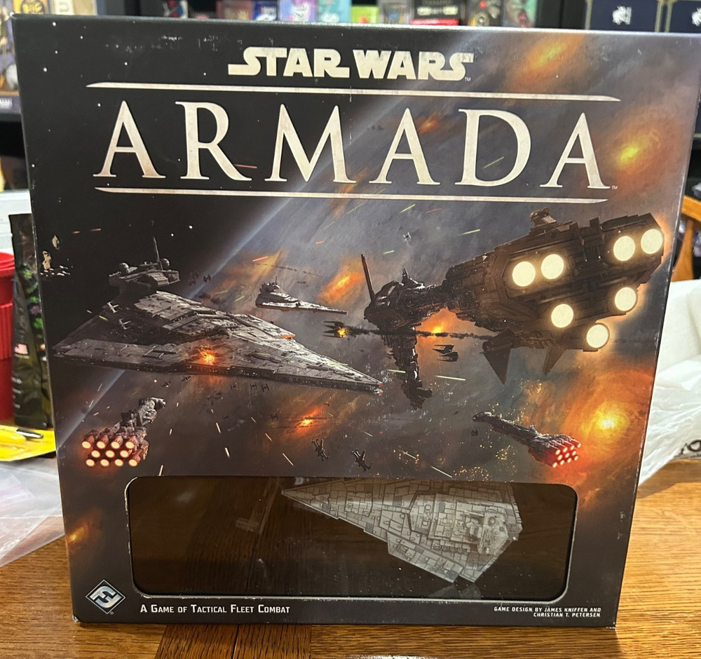 Star Wars Armada Core Set  OOP FFG Games Miniatures Board Game Used