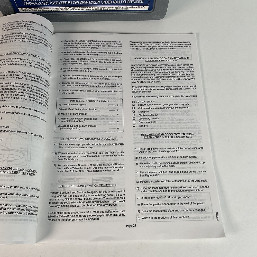 Smithsonian Microchemistry Microchem XM 5000 with Instruction Manual 