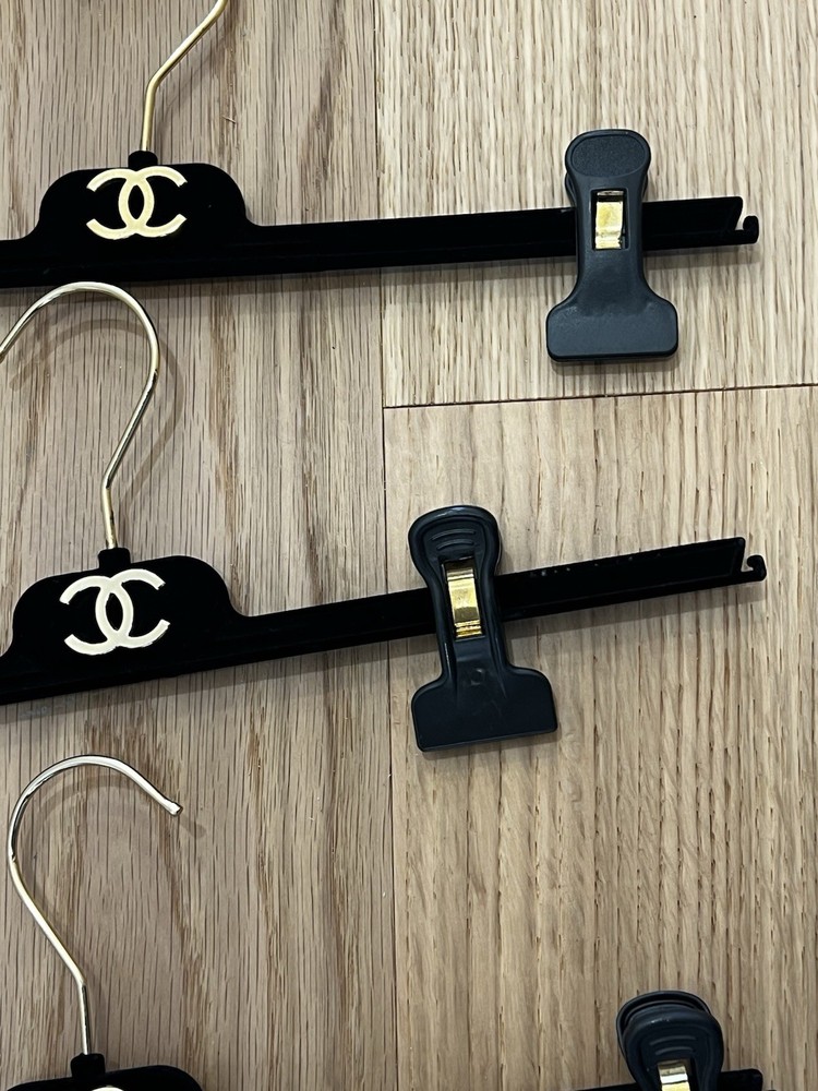 5 Authentic CHANEL Hangers Skirts & Pants Set