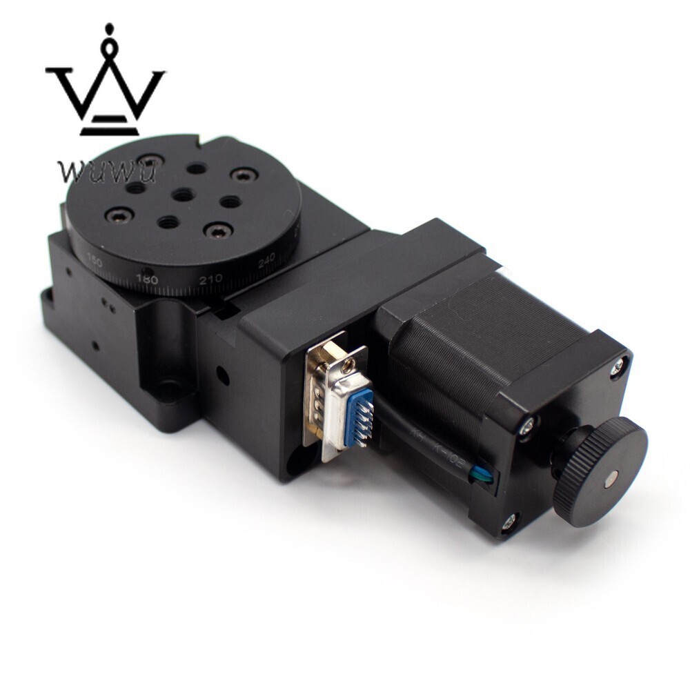 360° Turntable Motorised Rotating Stage 60mm Diameter Precision Index Table