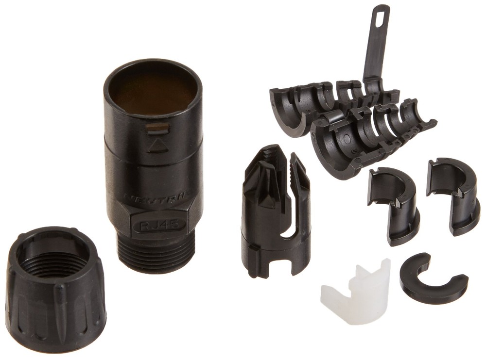 Neutrik NE8MX-B Cable End Connector Carrier X Series etherCON Shell Only, Black