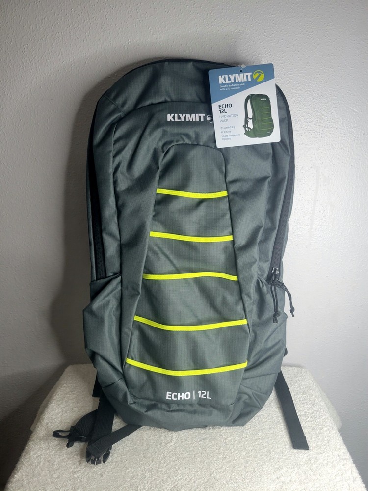 Klymit Echo 12L Hydration Pack/Bag Gray
