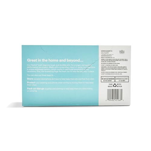 365 by , Drawstring Trash Bags (30 Gallon), 35 ct