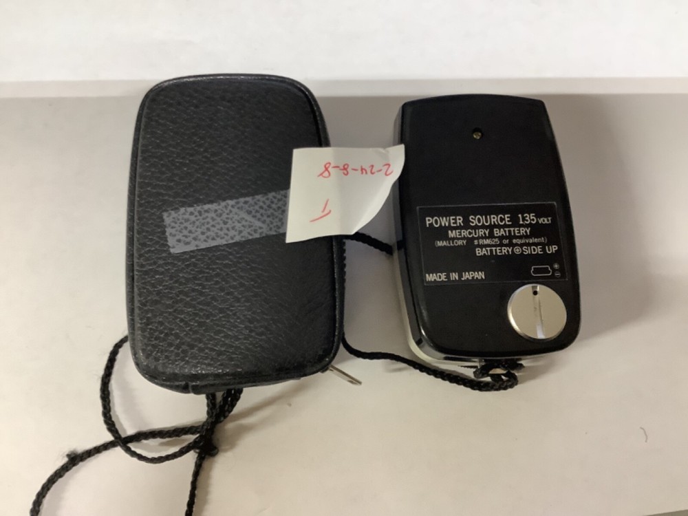 CAPITAL D-III Incident and Reflected Light Cds Exposure Meter And Case