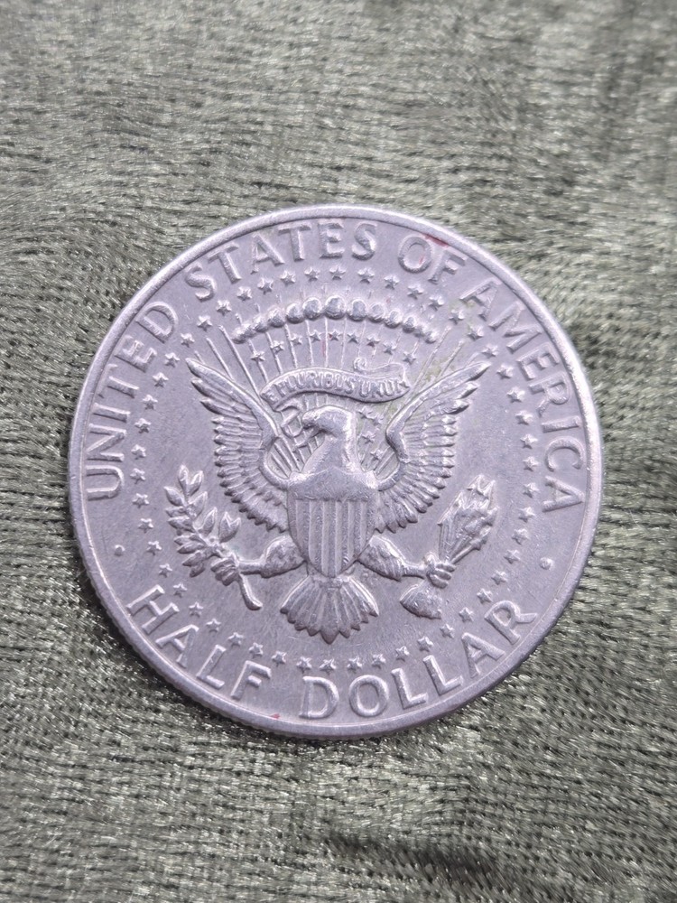 1972 D KENNEDY HALF DOLLAR CLAD