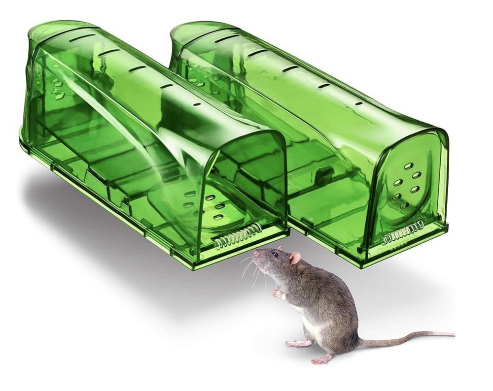 2 Pack Reusable Mouse Traps Catch and Release No Kill Live Mouse