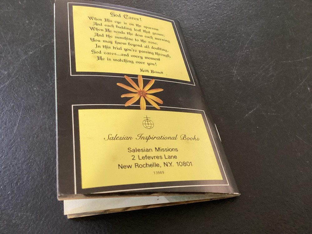 Small "His Touch" Religious Booklet