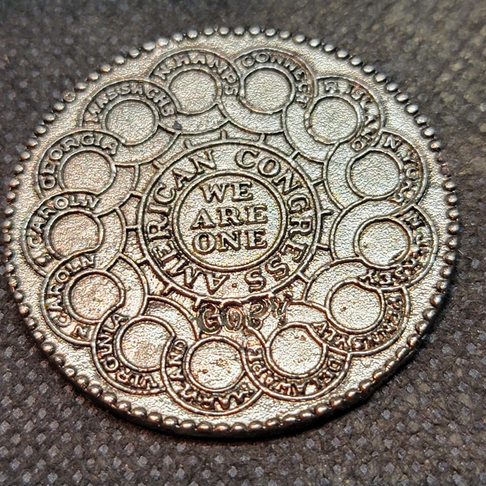 ONE AMERICAN CONTINENTAL TOKEN L1367