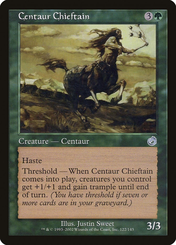 Centaur Chieftain Torment 122 MTG LP
