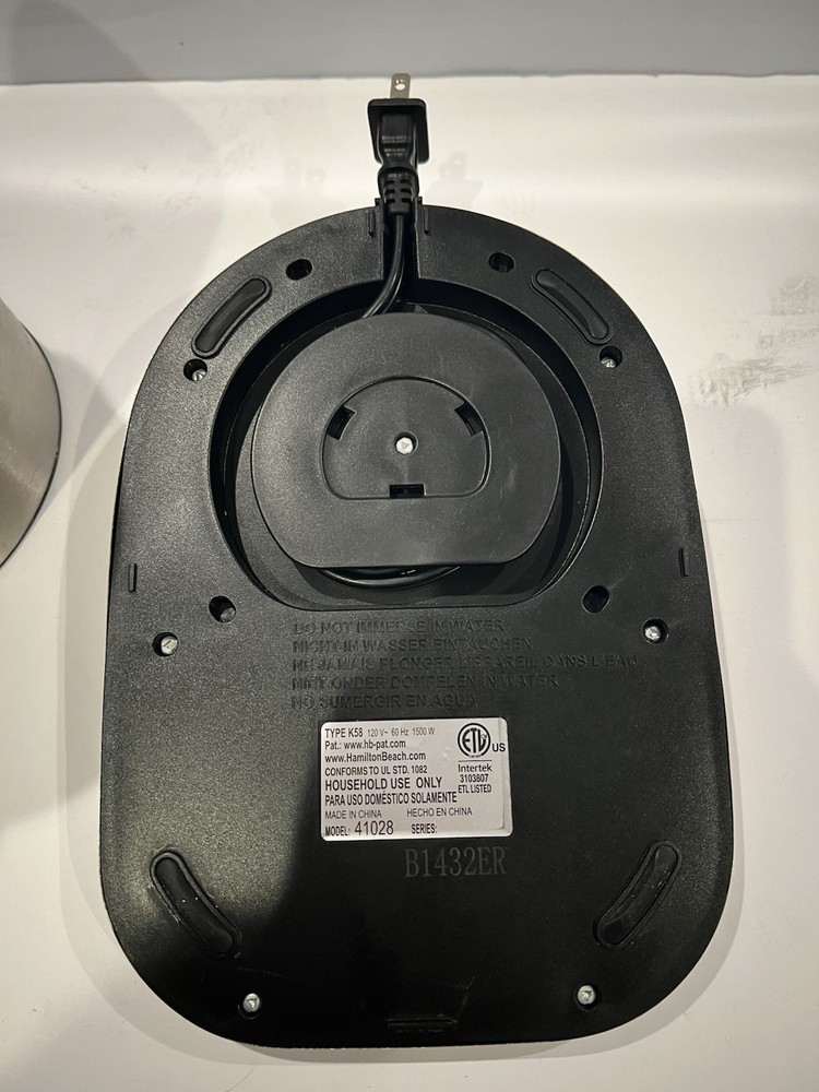 Hamilton Beach Professional Digital LCD Temperature Control Electric Kettle