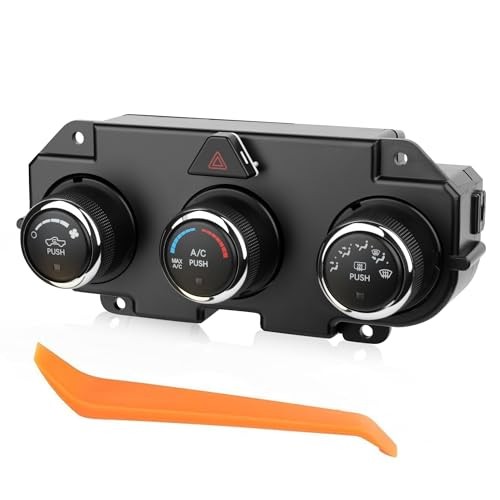 Front Climate Control Module A/C Heater Air Conditioning Panel Unit for Dodge