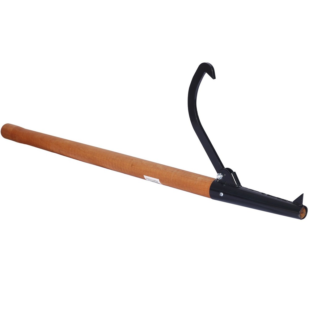 Log Peavy Cant Hook 48", Peavey Point Logging Tool Log Roller Tool 15in opening