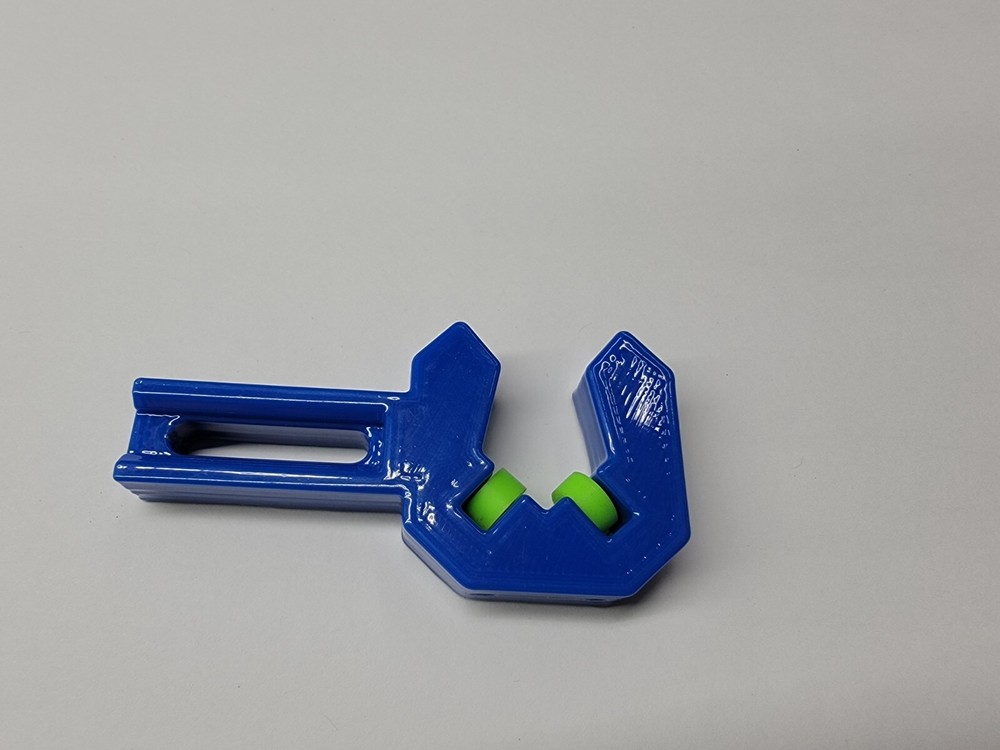 bowfishing arrow rest, 3d printed, ABS Plastic, roller guides