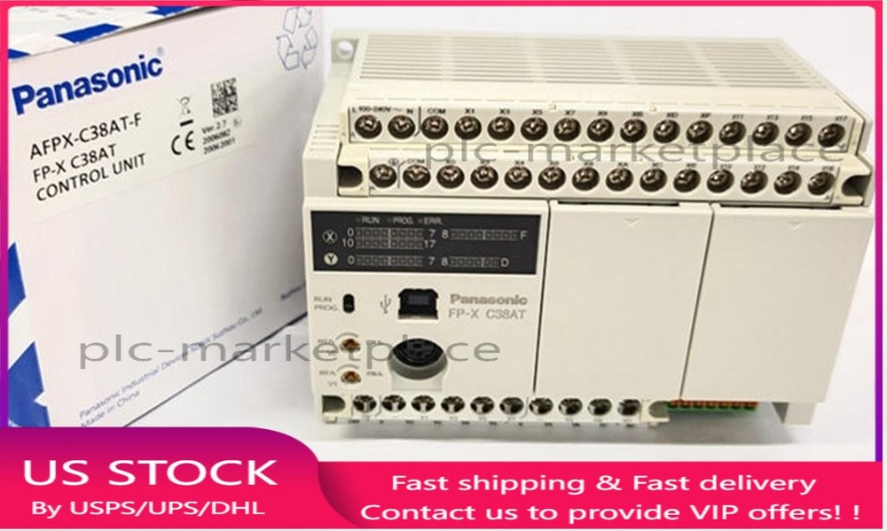 NEW Panasonic AFPX-C38AT-F Programmable Controller Sensor