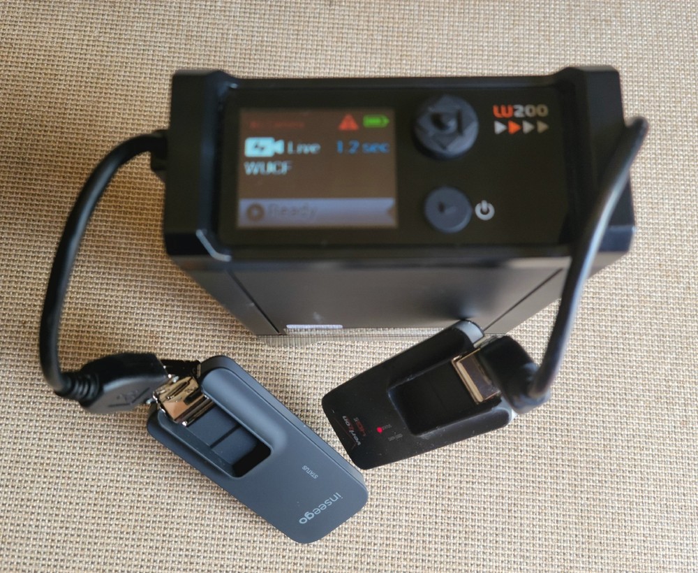 Portable LiveU LU200 Encoder Transmitter