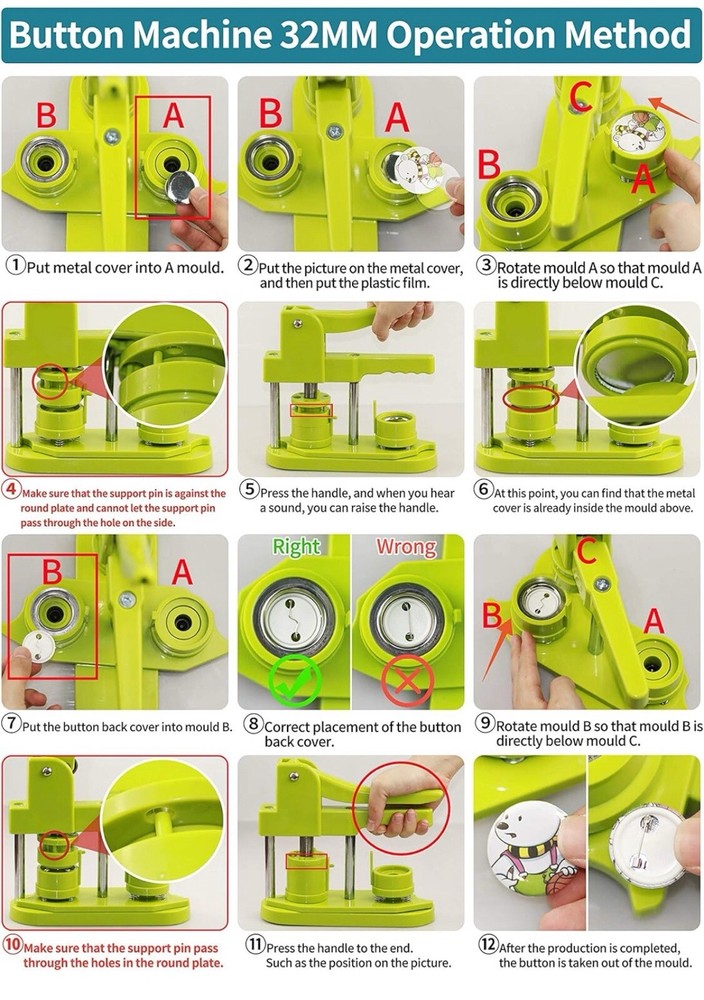 Badge Making Machine DC -109