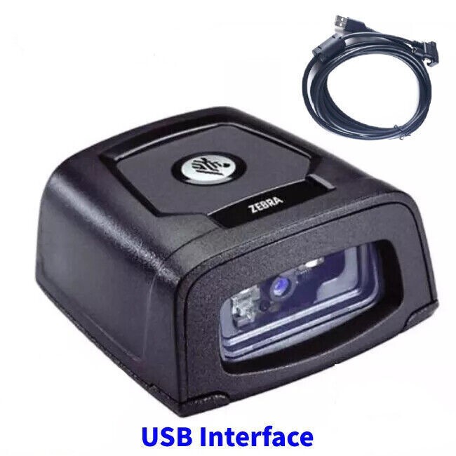 Zebra DS457-HD20004ZZWW 1D/2D RS232/USB Fixed Mount Reader Barcode Scanner US
