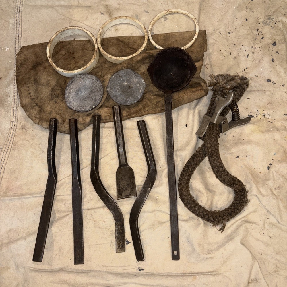 lead caulking tools for packing oakum