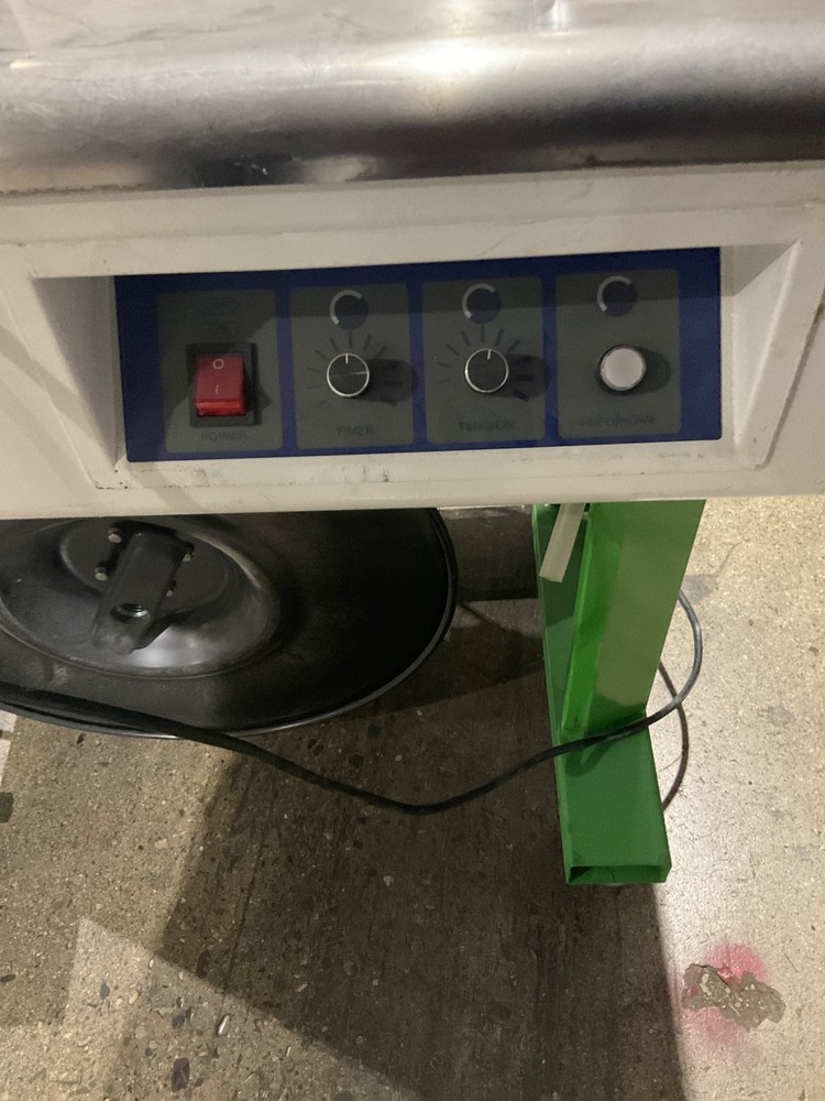 JORESTECH YS-A2H SEMI-AUTOMATIC STRAPPING MACHINE USED