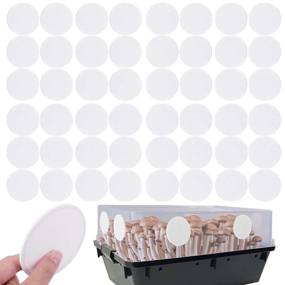 48 Pcs 2.5" Monotub Adhesive Filter Disks-2MM Thick 48Pcs-2mm