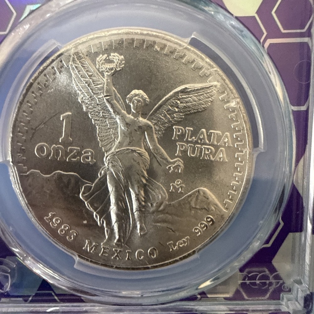 1983-Mo Silver Libertad PCGS Ag