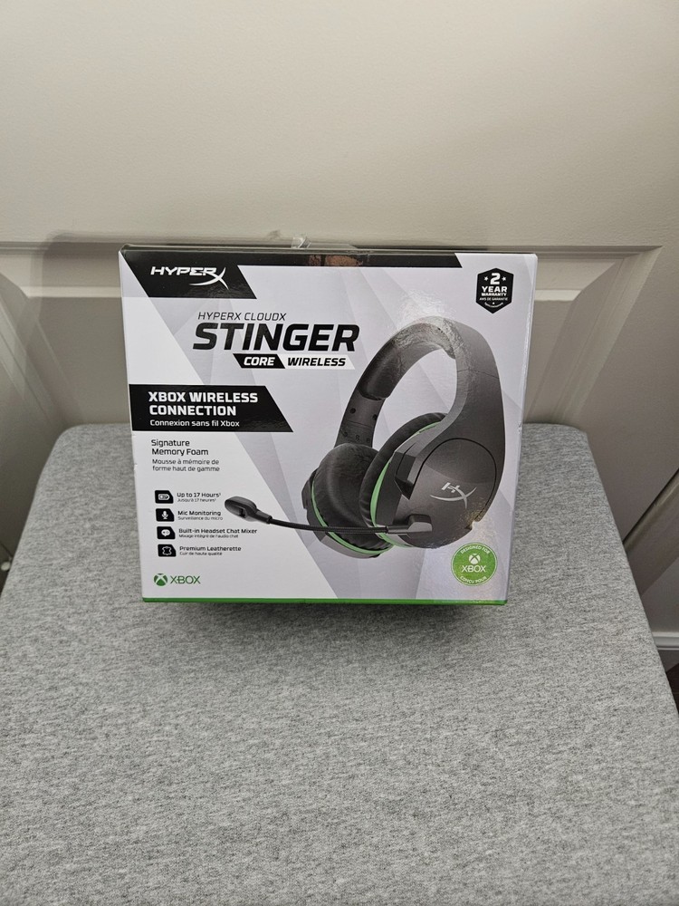 HyperX CloudX Stinger Core Wireless Headset for Xbox Series X/S Xbox One New