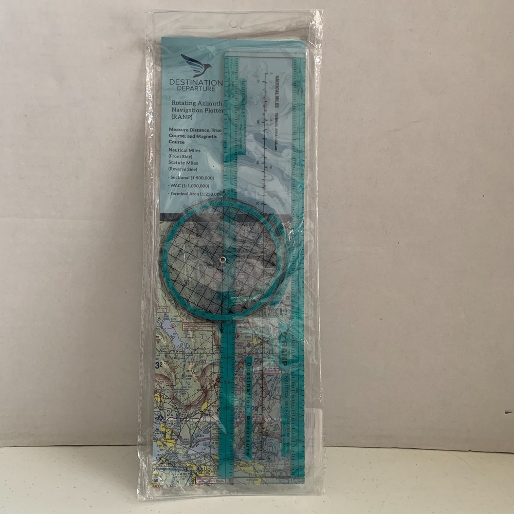 Destination Departure Rotating Azimuth Navigation Plotter RANP BRAND NEW