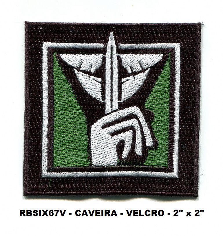 RAINBOW SIX - CAVEIRA PATCH - 2" VEL-KRO - RBSIX67V