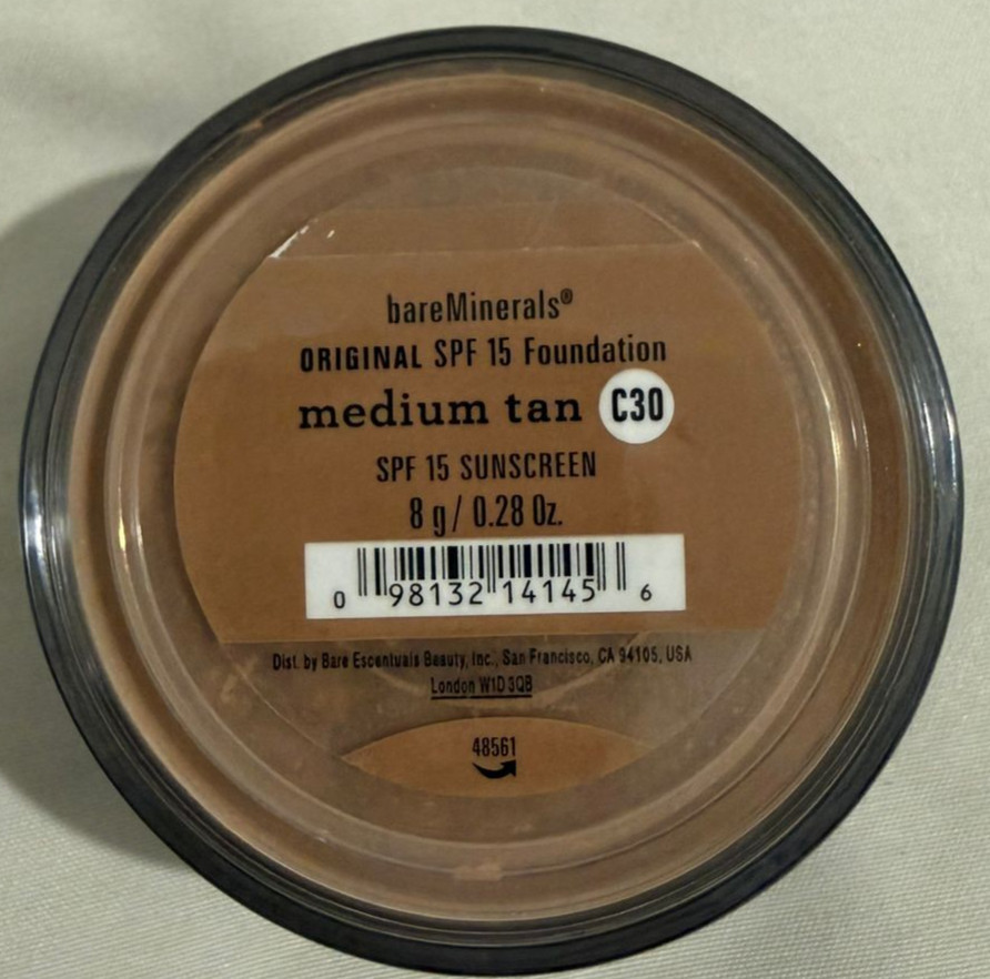 bareMinerals Original Foundation SPF 15 C30 Medium Tan 8g