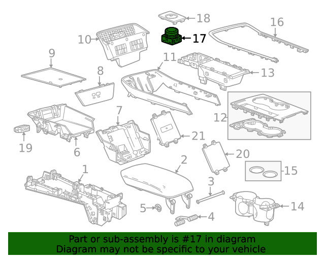 Genuine GM Ride Control Switch 26397891