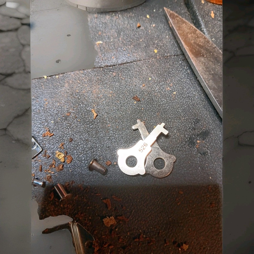 Original Pair FELLINI LOCK KEYS