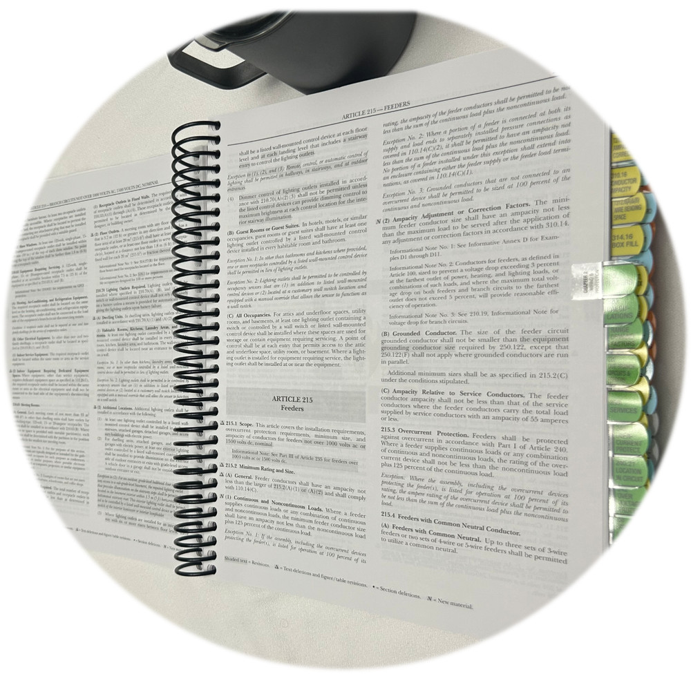 Professionally Tabbed NFPA 70 2023 Edition - Spiralbound 2023 NEC Code
