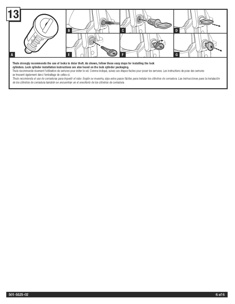 Thule 400xtr Rapid Aero Foot Pack